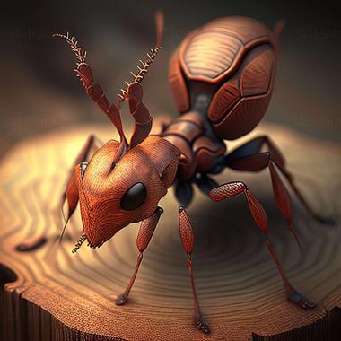 3D model Pheidole crozieri (STL)